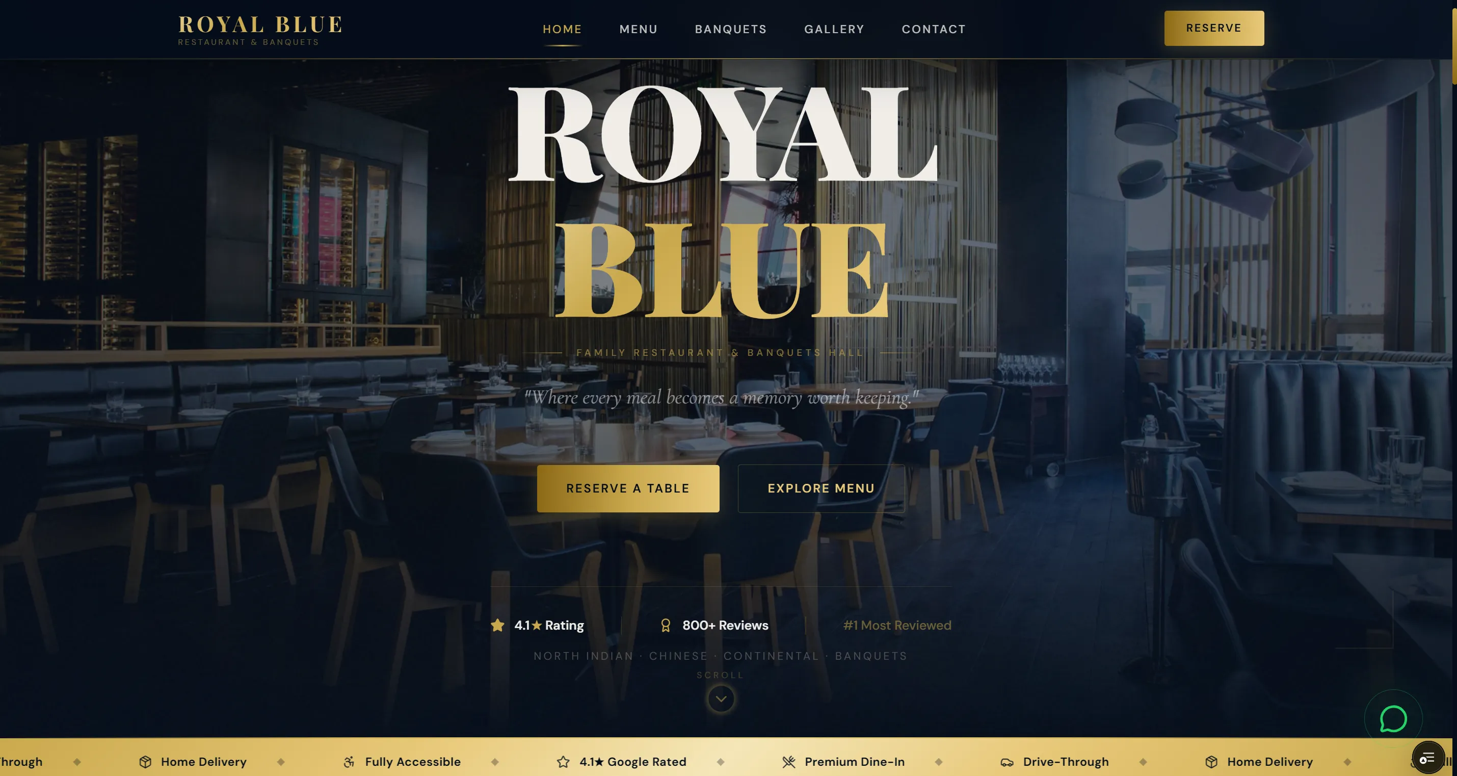 Royal Blue: Hazaribagh's Premier Dining Experience